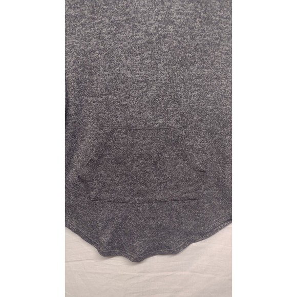 Free For All Hoodie Women Small Long Sleeve Kangaroo Pocket Charcoal Grey - Picture 4 of 12